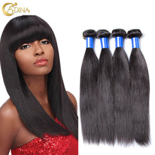 Brazilian Virgin Hair Straight Human Virgin Hair Straight 4Bundles Deals Brazilian Human Hair Weaving Tangle