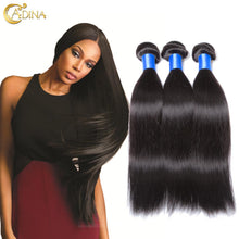 6A Brazilian Virgin Hair Straight XuChang Hair Products Brazilian Human Hair Natural Color 3Pcs/Lot