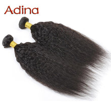 6A Peruvian Kinky Straight Hair Weaves 100% Virgin Human Hair Extension 5pcs Hair Bundles Coarse Yaki Virgin Hair