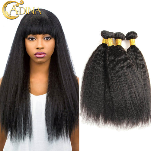 7A Grade Mongolian Kinky Straight Weave 4Bundles Deals Unprocessed Hair Style Mongolian Coarse Yaki Hair Extensions