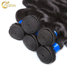 7A Indian Body Wave Virgin Hair 5Pcs Bundles Hair Extension Wet And Wavy Virgin Indian Hair Unprocessed Extension Natural Color