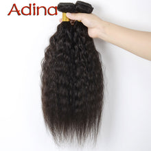 7A Peruvian Virgin Hair Kinky Straight Hair Weave 3pcs Kinky Straight Coarse Yaki Italian Yaki Hair Human Hair Products