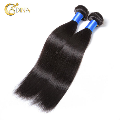 7A Unprocessed Virgin Hair Malaysian Straight 2Bundle 100% Real Unprocessed Malaysian Human Hair Weave Hair Extensions