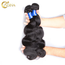 7A Brazilian Virgin Hair Body Wave Wavy Unprocessed Brazilian Body Wave 3 Bundles Human Hair Weave Bundles 1B