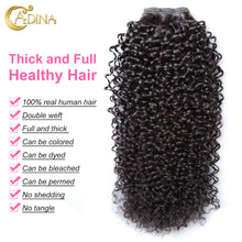 Hair Products Brazilian Kinky Curly Virgin Hair 4PCS Brazilain Virgin Hair Weave Bundles Full End Human Hair