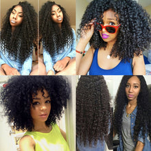 Mongolian Kinky Curly Hair 4 Bundles Mongolian Curly Weave Virgin Human Hair Weave 7A Unprocessed Real Virgin Hair