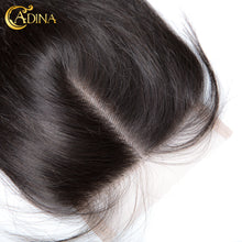 Unprocessed 100% Brazilian Virgin Hair Straight Extention 2Bundles With 4*4Lace Closure Grade 7A