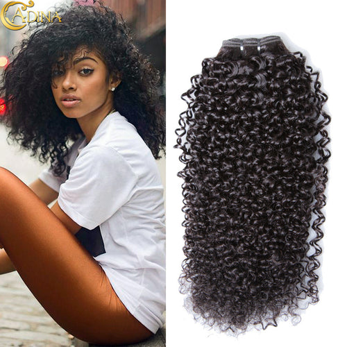 Afro Brazilian Kinky Curly Hair Weave 4 Bundles Deep Curly Brazilian Hair Extension 7A Unprocessed Curly Virgin Human Hair