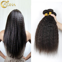 Brazilian Kinky Straight Hair 3 Bundles Brazilian Virgin Hair Straight Weave Coarse Yaki Virgin Hair Yaki Human Hair Distributor