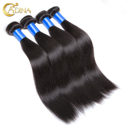 Brazilian Virgin Hair Extension Grade 6A Brazilian Straight Hair 4Pcs/Lot Weave Human Hair Unprocessed Virgin Hair