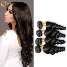 Brazilian Virgin Hair Loose Wave 3Pcs/lot Natural Color 100% Unprocessed Brazilian Loose Wave Hair Brazilian Loose Wave