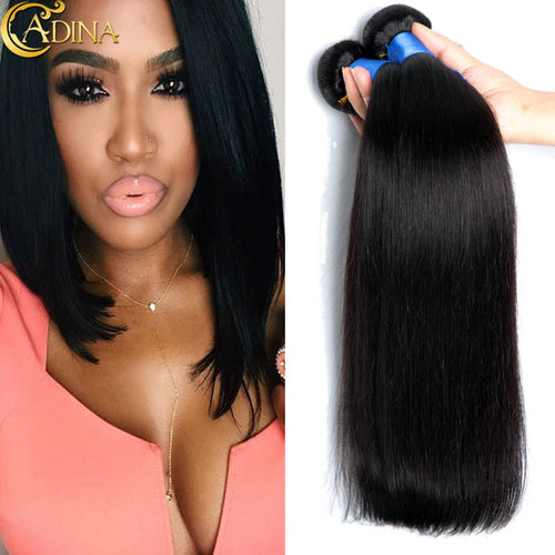 Brazillian Straight Hair 2 Bundles Unprocessed Virgin Brazilian Straight Hair Weave Bundles Deals 100% Human Virgin Extension