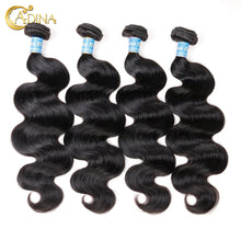 Virgin Hair Bundle Deals Indian Virgin Hair Body Wave 4pcs/Lot Indian Body Wave 100% Human Hair Weaving