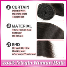 Human Hair Short For Black Women Unprocessed Virgin Malaysia Straight 7A New Style For New year 2 Bundles Straight Virgin Hair