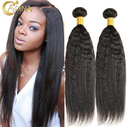 Indian Virgin Hair Kinky Straight Weave 4pcs/lot Hair Products Human Hair Bundles 100% Unprocessed Indian Hair Weaving