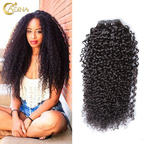 Malaysian Kinky Curly Hair 4 Bundles Malaysian Virgin Human Hair Weave Bundle Deals 7A Unprocessed Virgin Hair Style