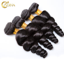 Malaysian Virgin Hair Loose Wave 4 Bundles 7A Unprocessed Virgin Hair Malaysian Loose Wave Wet And Wavy Human Hair Extension