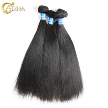 Malaysian Virgin Hair Straight 3 Bundles Deals 7A Unprocessed Virgin Human Hair Weave Bundles On