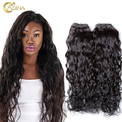 Malaysian Water Wave Virgin Hair Bundle Deals 3 Bundles 7A Unprocessed Virgin Human Hair Weave Malaysian Virgin Hair Extension