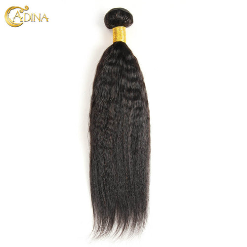 Mongolian Kinky Straight Virgin Hair Human Hair 1Bundles Unprocessed Virgin Mongolian Yaki Hair