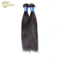 Peruvian Straight Hair Weaves Peruvian Virgin Hair Extension Straight 2pcs lot Natural Black Human Hair Weave Bundles