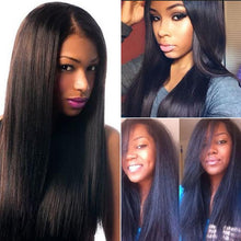 Peruvian Straight Hair Weaves Peruvian Virgin Hair Extension Straight 2pcs lot Natural Black Human Hair Weave Bundles